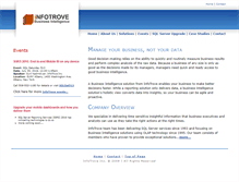 Tablet Screenshot of infotrove.com